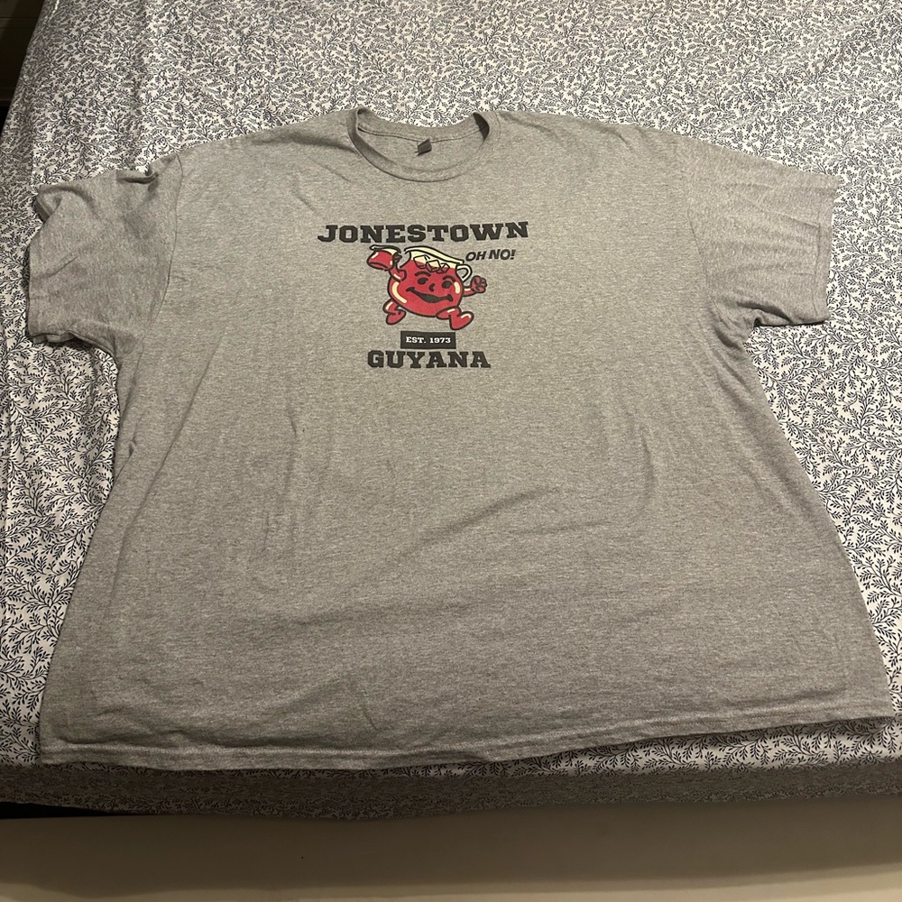 Jim Jones shirt Jonestown Guyana Cult Kool Aid Horror Murder People’s Temple